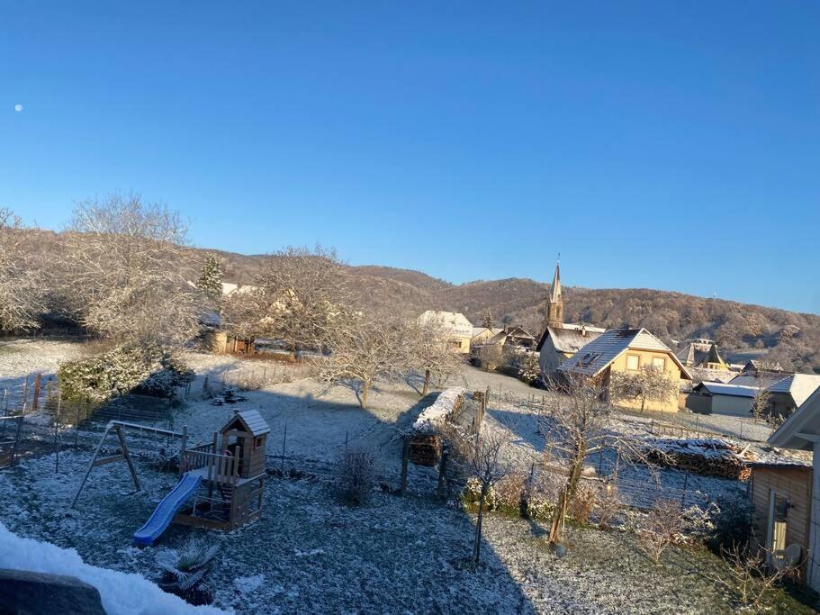 Gite Le Charmot, Au Pied Des Montagnes Classe 3* Roderen Buitenkant foto